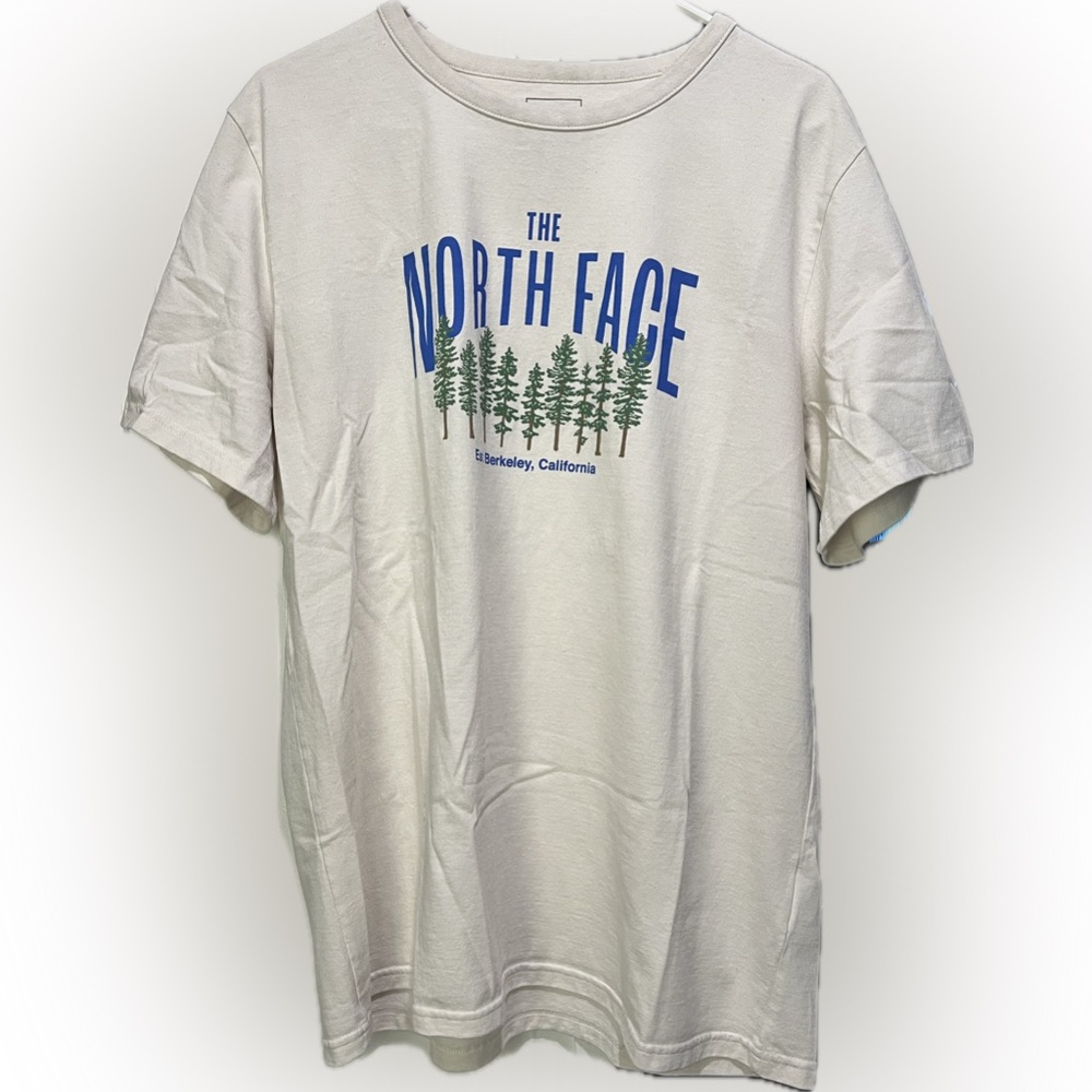 The North Face White Graphic Tee